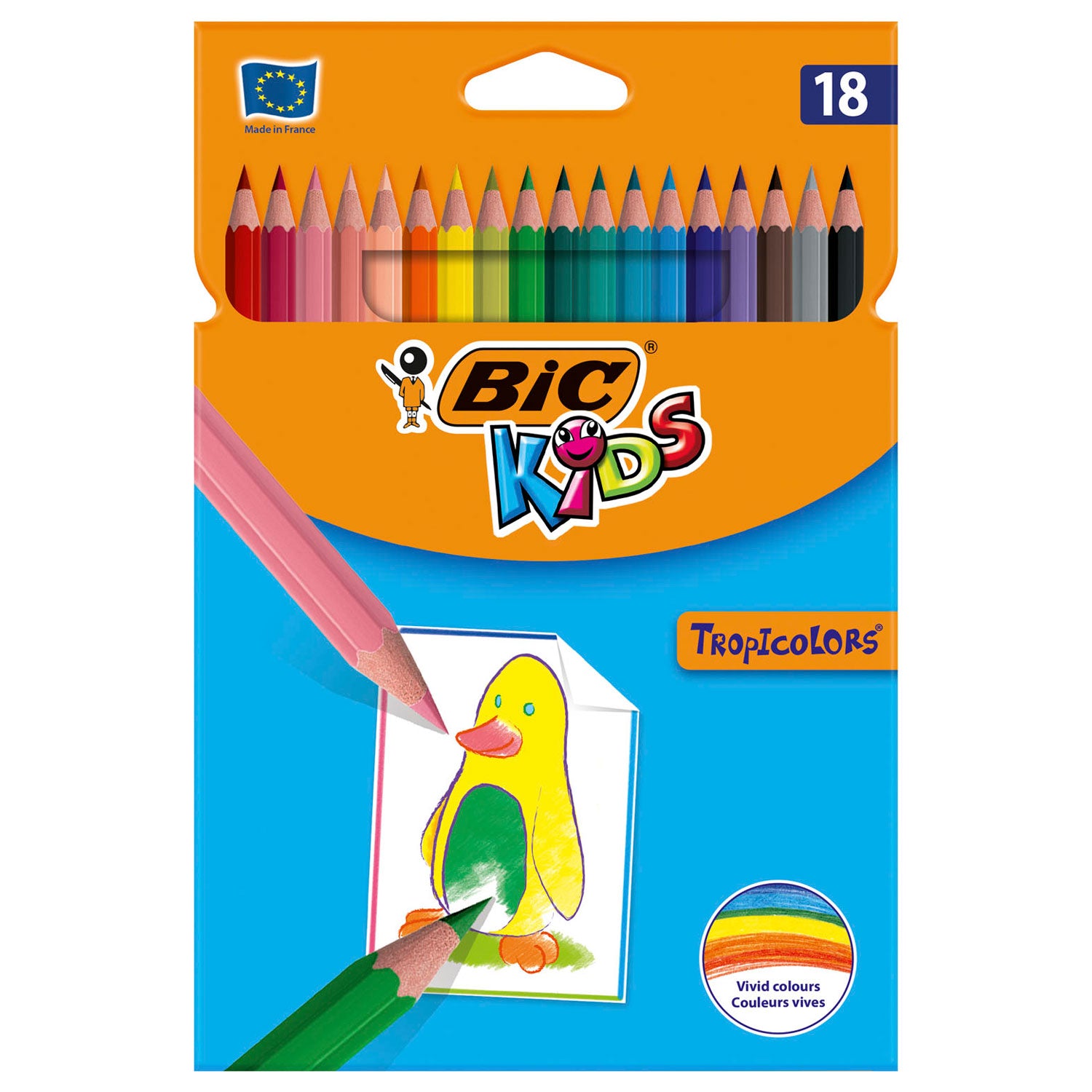 CREIOANE COLORATE 18 CULORI TROPICOLORS BIC CREIOANE COLORATE 18 CULORI TROPICOLORS BIC